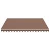 Replacement Awning Fabric - Brown 4x3.5 m | HipoMarket