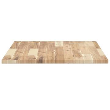 Solid Wood Acacia Desk Top - Untreated | 100x60cm