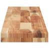 Rectangular Solid Wood Acacia Table Top - 120x20x4 cm