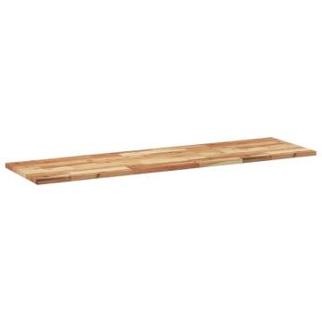 Table Top Rectangular 120x40 cm Solid Acacia Wood - HipoMarket