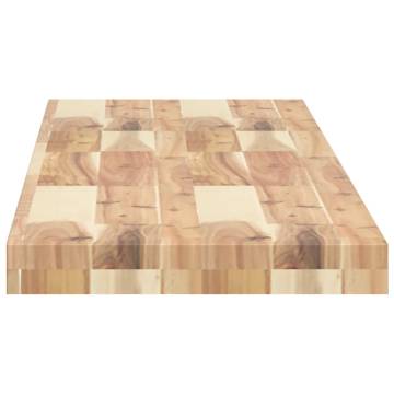 Table Top 120x30 cm Solid Acacia Wood - Durable & Stylish