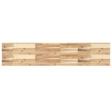 Rectangular Acacia Wood Table Top - 160x30x4 cm