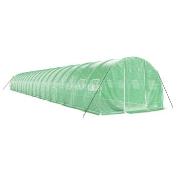 Greenhouse with Steel Frame - 60 m² | Hipo Market UK