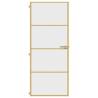 Interior Door Slim Golden 83x201.5 cm | Stylish Glass & Aluminium