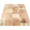 Rectangular Solid Wood Acacia Table Top - 120x20x4 cm