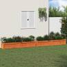 Garden Planters 2 pcs Wax Brown Solid Wood Pine | HipoMarket