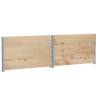 Pallet Collars 3 pcs 100x100 cm Solid Wood Pine - Robust Storage