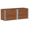 Pallet Collars 3 pcs Brown 150x50 cm Solid Wood - HipoMarket