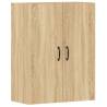 Wall Mounted Cabinets 2 pcs Sonoma Oak - Stylish Storage Solution