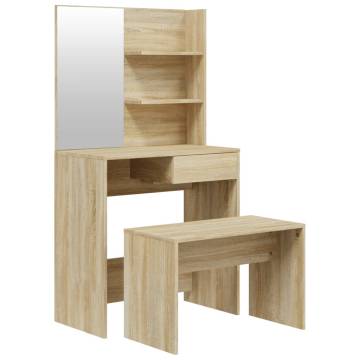 Dressing Table Set Sonoma Oak - Stylish & Functional | Hipo Market