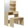 Dressing Table Set Sonoma Oak - Stylish & Functional | Hipo Market