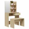 Dressing Table Set Sonoma Oak - Stylish & Functional | Hipo Market