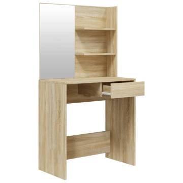 Dressing Table Set Sonoma Oak - Stylish & Functional | Hipo Market