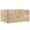 Pallet Collars 3 pcs 120x80 cm Solid Wood - Durable & Versatile