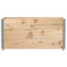 Pallet Collars 3 pcs 120x80 cm Solid Wood - Durable & Versatile