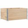 Pallet Collars 3 pcs 120x80 cm Solid Wood - Durable & Versatile