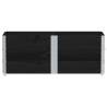 Pallet Collars 3 pcs Black 150x50 cm Solid Wood Pine - HipoMarket