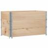 Pallet Collars 3 pcs 100x50 cm Solid Pine Wood | HipoMarket