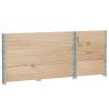 Pallet Collars 3 pcs 100x50 cm Solid Pine Wood | HipoMarket