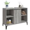 Sink Cabinet Grey Sonoma 80x33x60 cm - Stylish Bathroom Storage