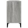 Sink Cabinet Grey Sonoma 80x33x60 cm - Stylish Bathroom Storage