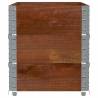 Pallet Collars 3 pcs Brown 100x50 cm Solid Wood Pine | HipoMarket