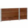 Pallet Collars 3 pcs Brown 100x50 cm Solid Wood Pine | HipoMarket