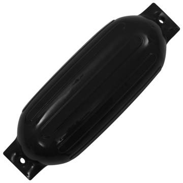 Boat Bumper 2 pcs Black 69x21.5 cm PVC - Maximum Protection