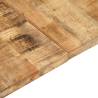 Table Top Solid Mango Wood 140x60 cm - Rustic Charm