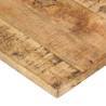 Table Top Solid Mango Wood 140x60 cm - Rustic Charm