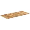 Table Top Solid Mango Wood 140x60 cm - Rustic Charm