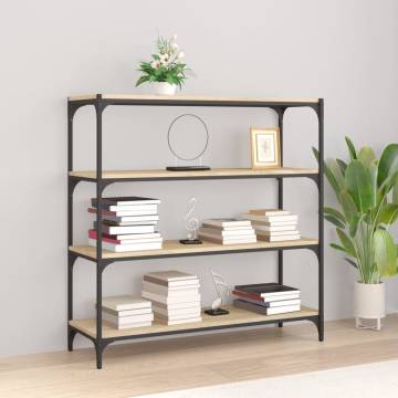 Book Cabinet Sonoma Oak - Stylish Storage Solution | Hipo Market