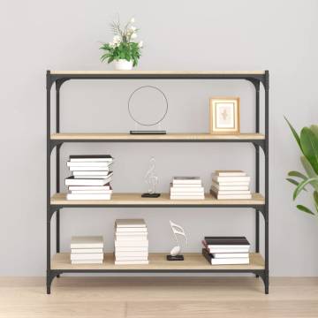 Book Cabinet Sonoma Oak - Stylish Storage Solution | Hipo Market