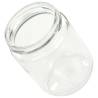 Glass Jam Jars with White & Red Lid - 48 pcs - 230ml