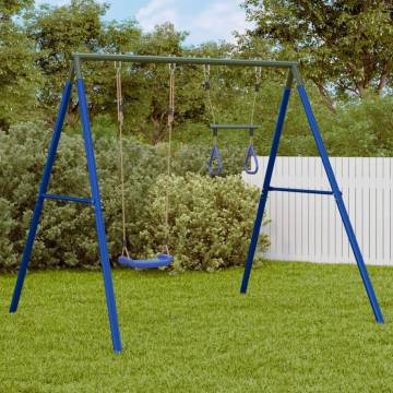 Outdoor Swing Set with Swing & Trapeze | Hipomarket