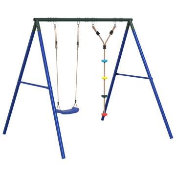 Outdoor Swing Set with Swing & Disc Swing - Fun for Kids