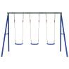 Outdoor Swing Set with 3 Swings - Fun for Kids | HipoMarket