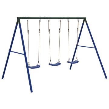 Outdoor Swing Set with 3 Swings - Fun for Kids | HipoMarket