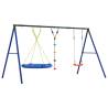 Outdoor Swing Set with Multiple Swings - Hipomarket UK