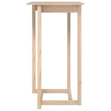 Bar Table 60x60 cm - Solid Pine Wood | Hipomarket