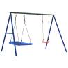 Outdoor Swing Set with Nest Swing - Fun & Durable Playtime