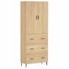 Highboard Sonoma Oak - Stylish Storage Solution | Hipo Market