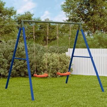 Outdoor Swing Set with 2 Swings - Sturdy & Adjustable