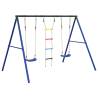 Outdoor Swing Set with Swings & Ladder | Hipomarket