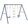 Outdoor Swing Set with Swings & Ladder | Hipomarket