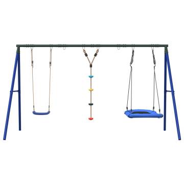 Outdoor Swing Set with 3 Swings - Fun for Kids | Hipomarket