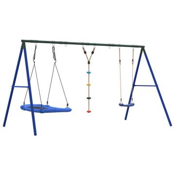 Outdoor Swing Set with 3 Swings - Fun for Kids | Hipomarket