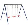 Outdoor Swing Set with 3 Swings - Safe & Durable Fun