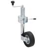 Trailer Jack Wheel 60 mm with Support Tubes & Clamps | Hipo Market