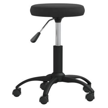 Office Swivel Chair Black Velvet | Stylish & Comfortable